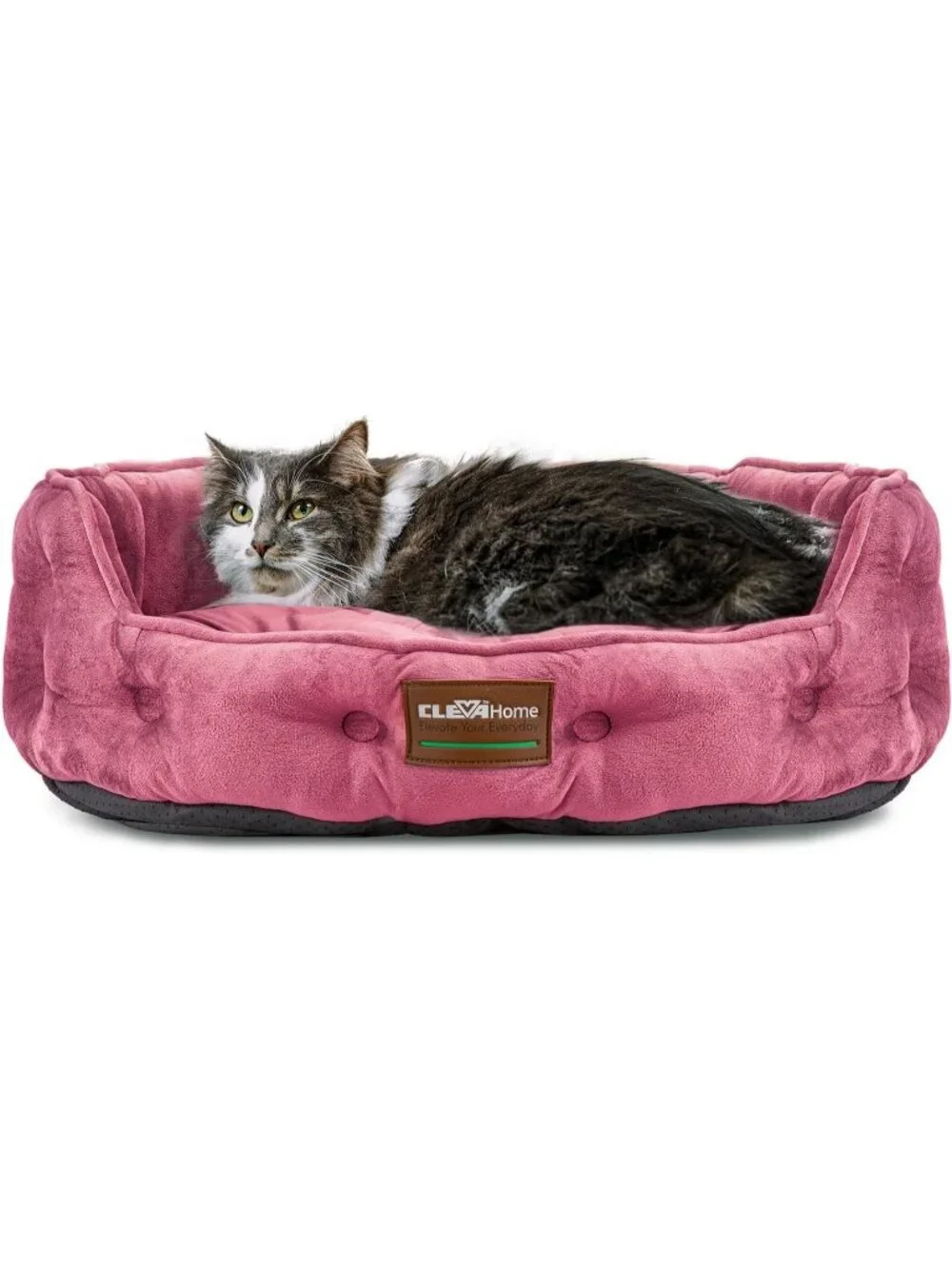 New Bed for Cats and Small Dogs up to 15lbs Washable Comfortable Pets Bed - Pink